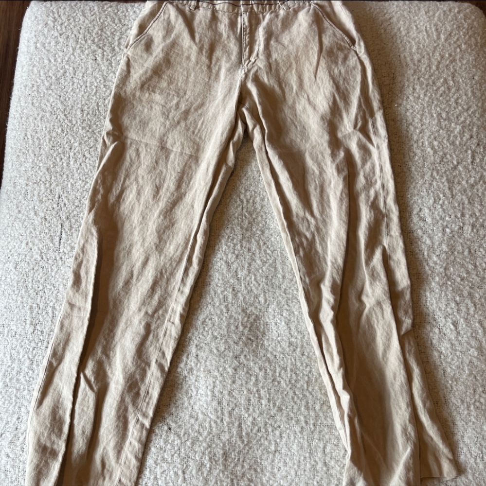 Armani Exchange 100% Linen Pants Size 32